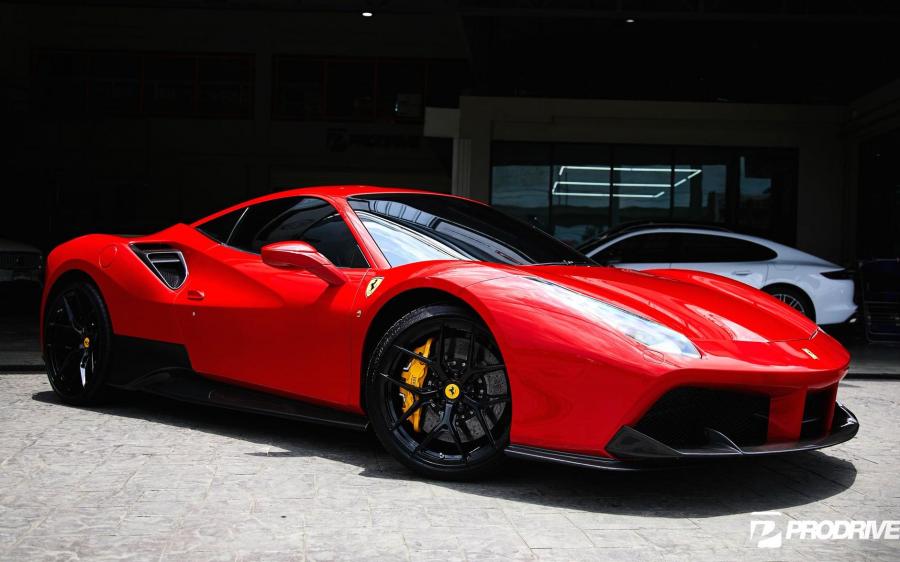 Ferrari 488 GTB by ProDrive on Vossen Wheels (S21-01) '2019
